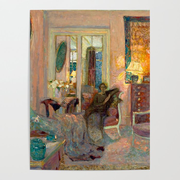 Edouard Vuillard Portrait of Princess Bibesco  Poster Gallery Image 4
