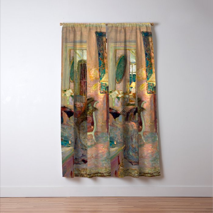 Edouard Vuillard Portrait of Princess Bibesco  Window Curtain Gallery Image 3