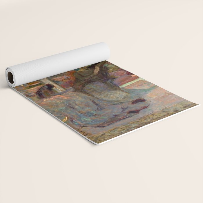 Edouard Vuillard Portrait of Princess Bibesco  Yoga Mat Gallery Image 2