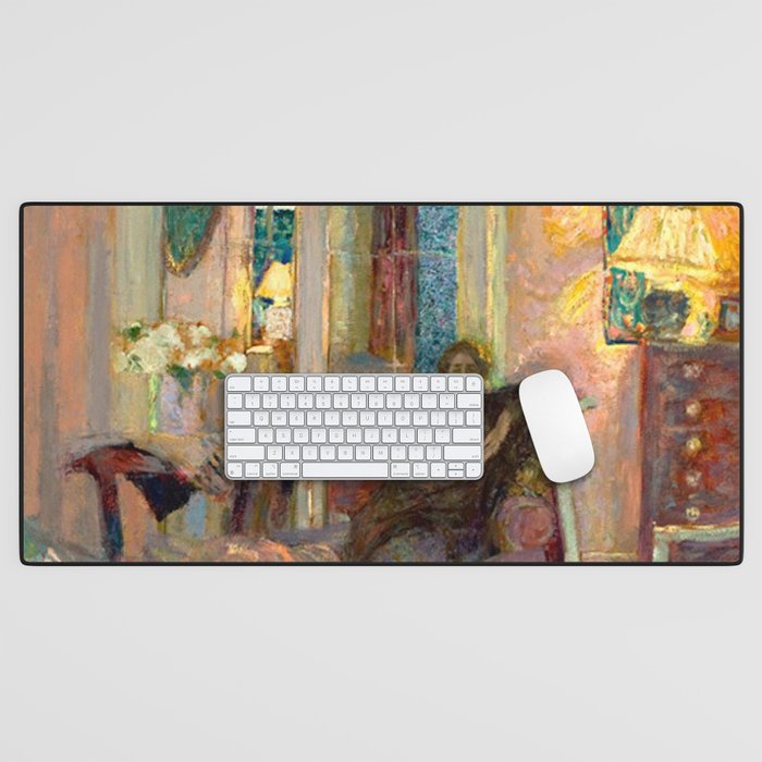 Edouard Vuillard Portrait of Princess Bibesco  Desk Mat Gallery Image 1