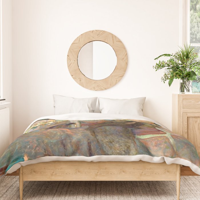 Edouard Vuillard Portrait of Princess Bibesco  Duvet Cover Gallery Image 3