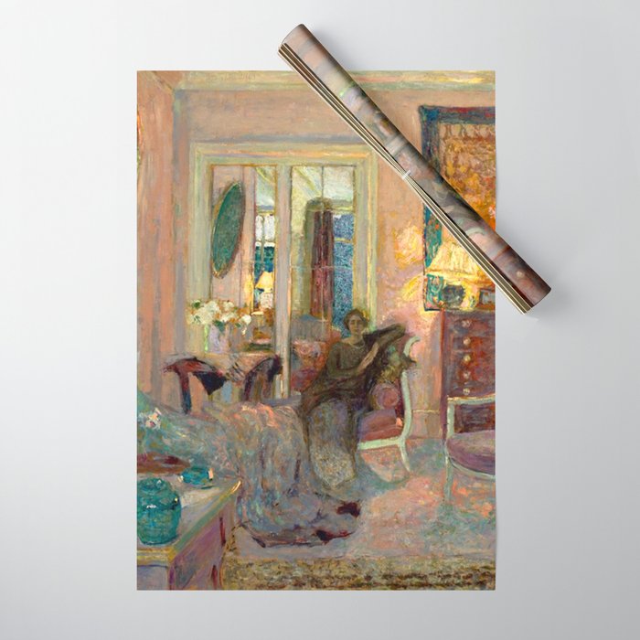 Edouard Vuillard Portrait of Princess Bibesco  Wrapping Paper Gallery Image 1