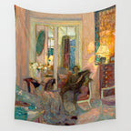 Edouard Vuillard Portrait of Princess Bibesco  Wall Tapestry Gallery Image 4