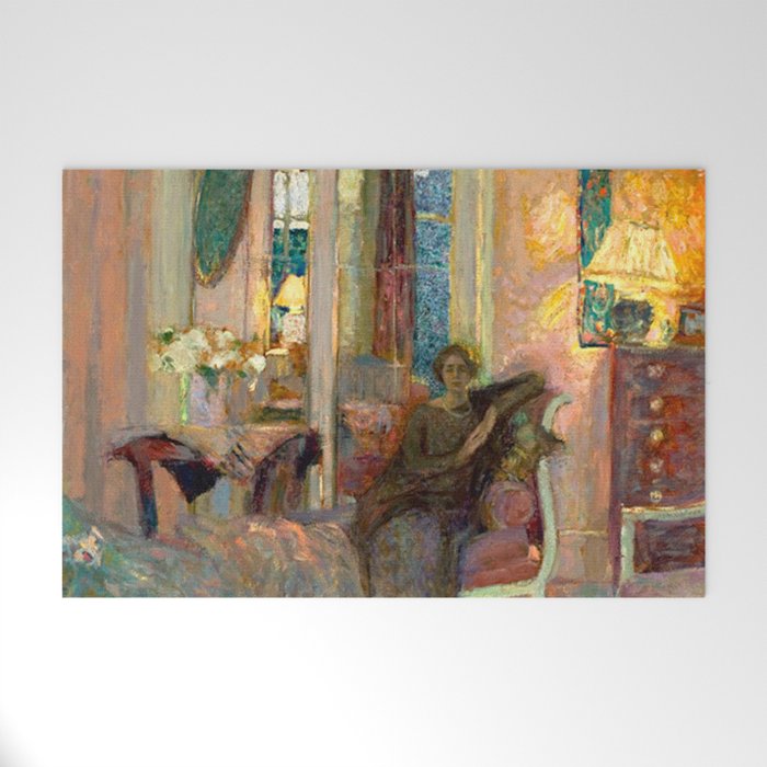 Edouard Vuillard Portrait of Princess Bibesco  Welcome Mat Gallery Image 1