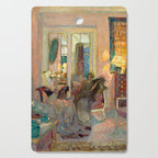 Edouard Vuillard Portrait of Princess Bibesco  Cutting Board Gallery Image 1
