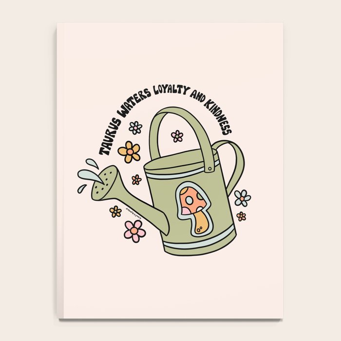 Taurus Watering Can Notebook Gallery Image 4