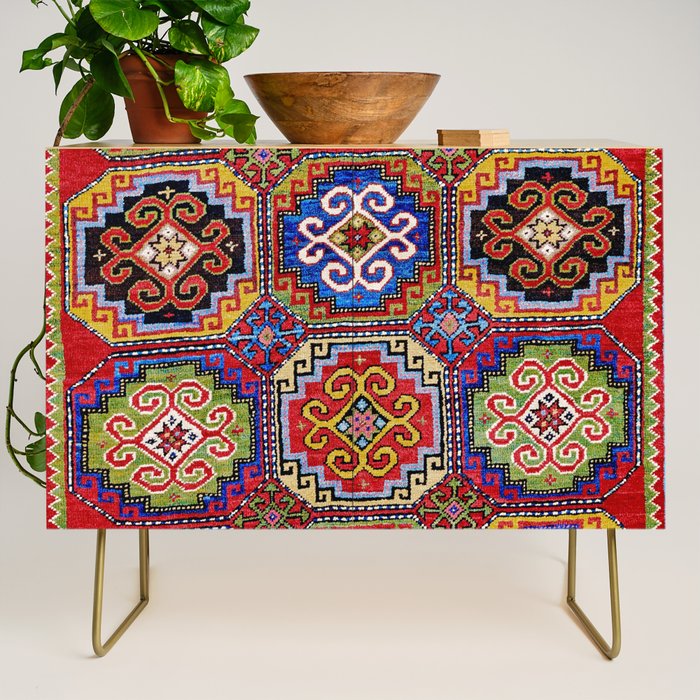 19th Century Armenian Kazak dated 1896 Credenza Gallery Image 1