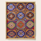 19th Century Armenian Kazak dated 1896 Serving Tray Gallery Image 1