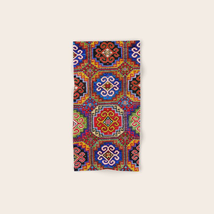 19th Century Armenian Kazak dated 1896 Bath Towel Gallery Image 1