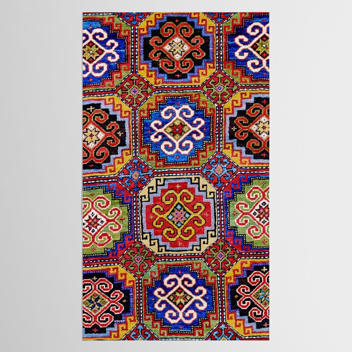 19th Century Armenian Kazak dated 1896 Tablecloth Gallery Image 2