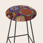 19th Century Armenian Kazak dated 1896 Stool Gallery Image 2