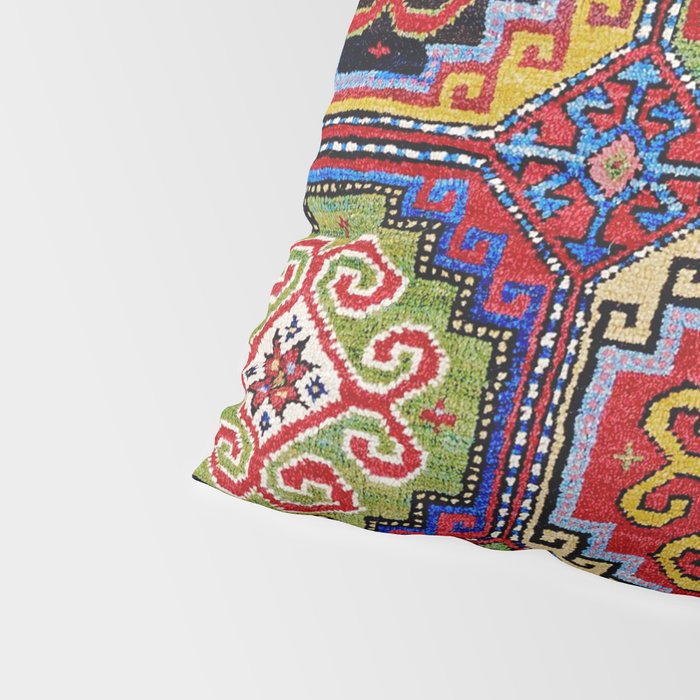 19th Century Armenian Kazak dated 1896 Pillow Sham Gallery Image 4