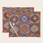 19th Century Armenian Kazak dated 1896 Placemat Gallery Image 1