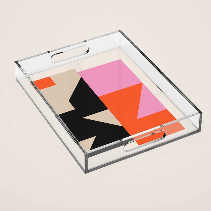 Abstraction 16 Acrylic Tray Gallery Image 1