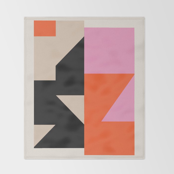 Abstraction 16 Throw Blanket Gallery Image 2