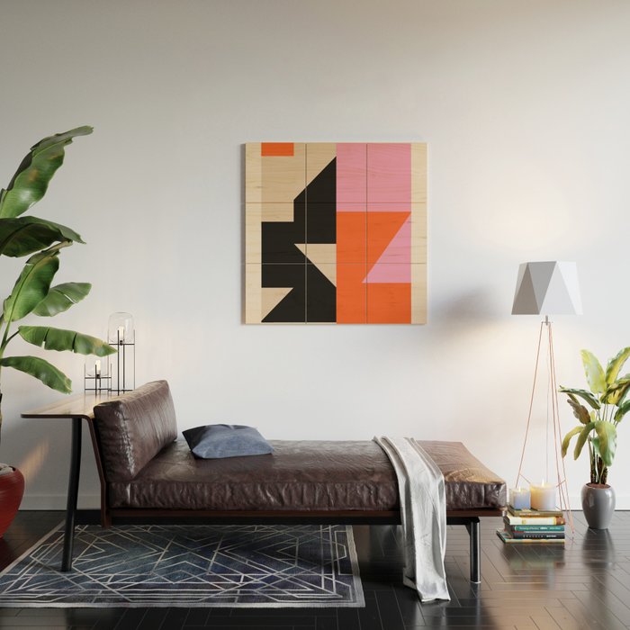 Abstraction 16 Wood Wall Art Gallery Image 2