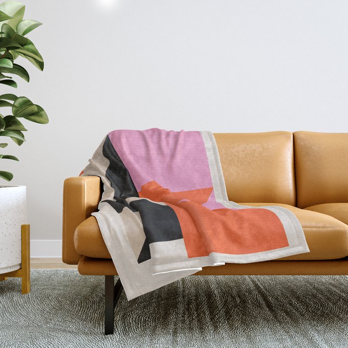 Abstraction 16 Throw Blanket Gallery Image 1