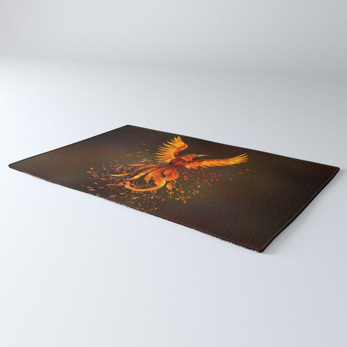 Rising Phoenix Bird  Rug Gallery Image 3