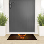 Rising Phoenix Bird  Welcome Mat Gallery Image 3