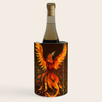 Rising Phoenix Bird  Wine Chiller Gallery Image 1