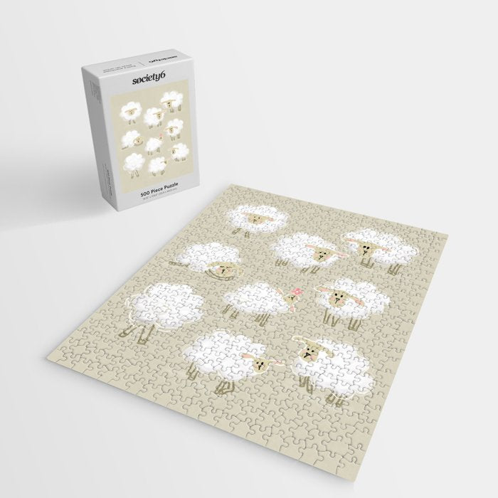 Herd of sheep Jigsaw Puzzle Gallery Image 2