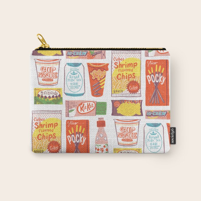 Asian Snacks Carry All Pouch Gallery Image 1