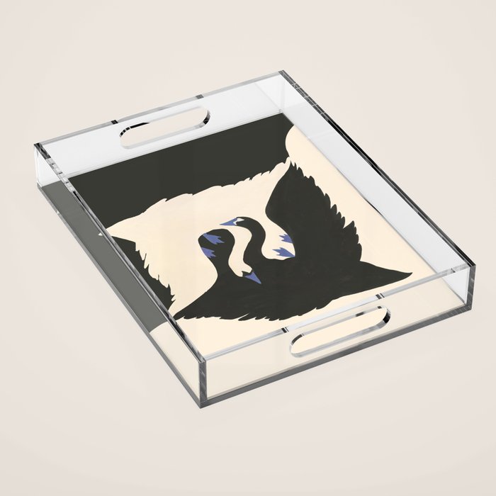 Swan Song Acrylic Tray Gallery Image 1