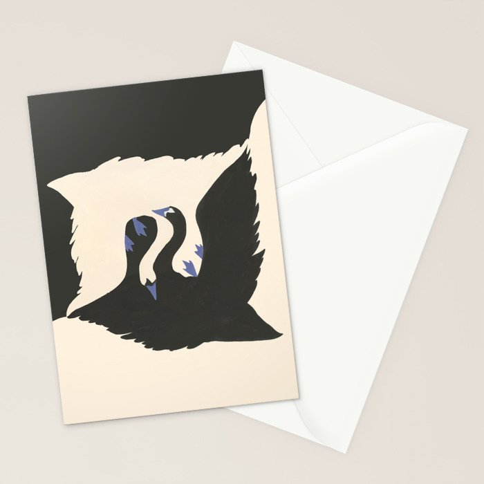 Swan Song Stationery Card Gallery Image 2