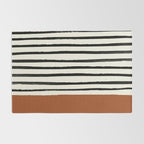 Burnt Orange x Stripes Rug Gallery Image 2