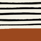 Burnt Orange x Stripes Coffee Mug Gallery Image 2