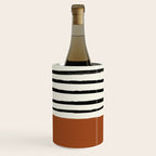 Burnt Orange x Stripes Wine Chiller Gallery Image 3