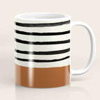 Burnt Orange x Stripes Coffee Mug Gallery Image 1