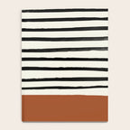 Burnt Orange x Stripes Notebook Gallery Image 4