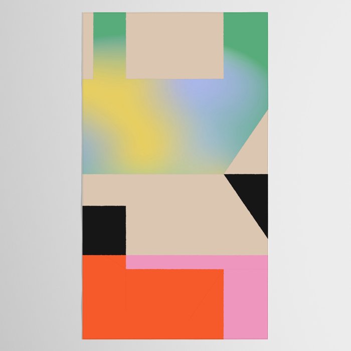 Modern Abstraction 5 Tablecloth Gallery Image 2