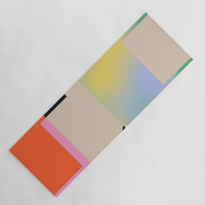 Modern Abstraction 5 Yoga Mat Gallery Image 1