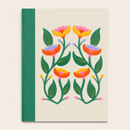 Symmetrical Flowers 2 Notebook Gallery Image 4