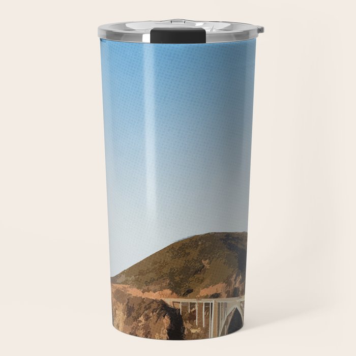 Visit Monterey Bay. Travel Mug Gallery Image 1