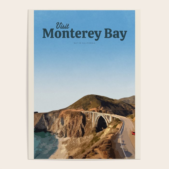 Visit Monterey Bay. Poster Gallery Image 4