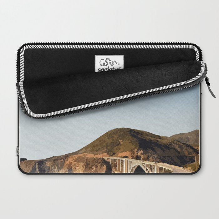 Visit Monterey Bay. Laptop Sleeve Gallery Image 2