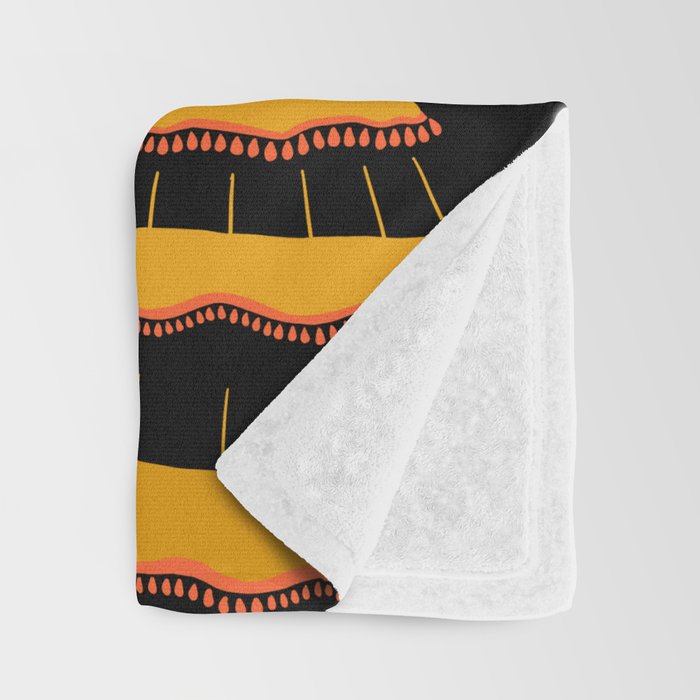 day of dead Throw Blanket Gallery Image 3