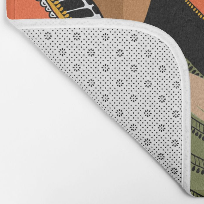 day of dead Bath Mat Gallery Image 2