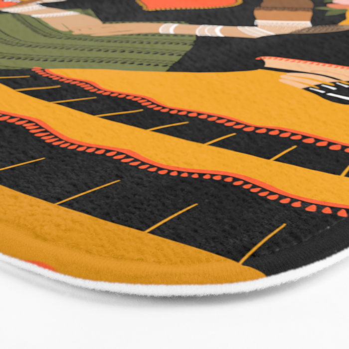 day of dead Bath Mat Gallery Image 3