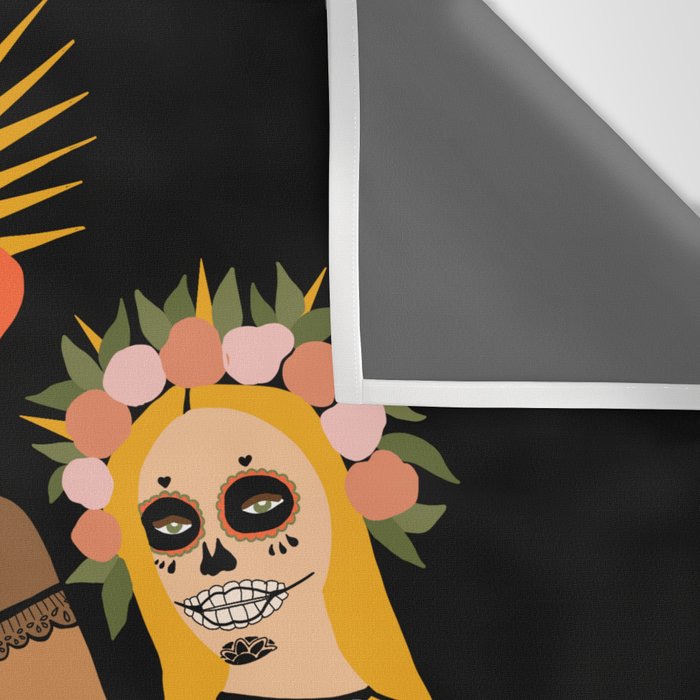 day of dead Wall Tapestry Gallery Image 3