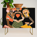 day of dead Credenza Gallery Image 1