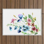 Springtime II Outdoor Rug Gallery Image 1