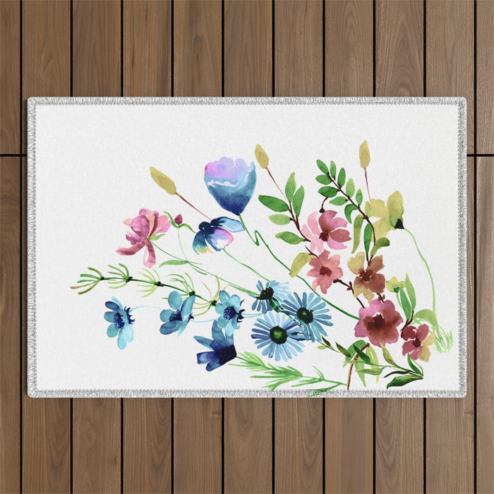 Springtime II Outdoor Rug Gallery Image 1
