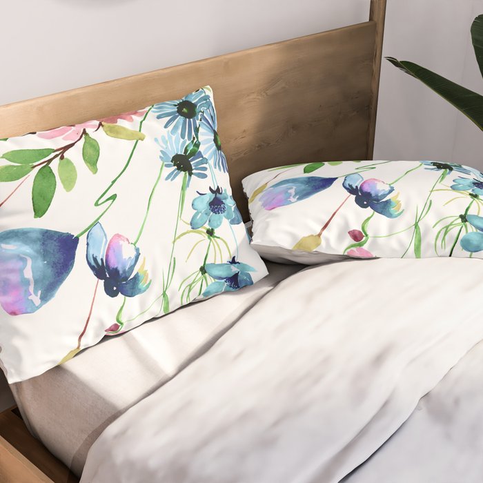 Springtime II Pillow Sham Gallery Image 2