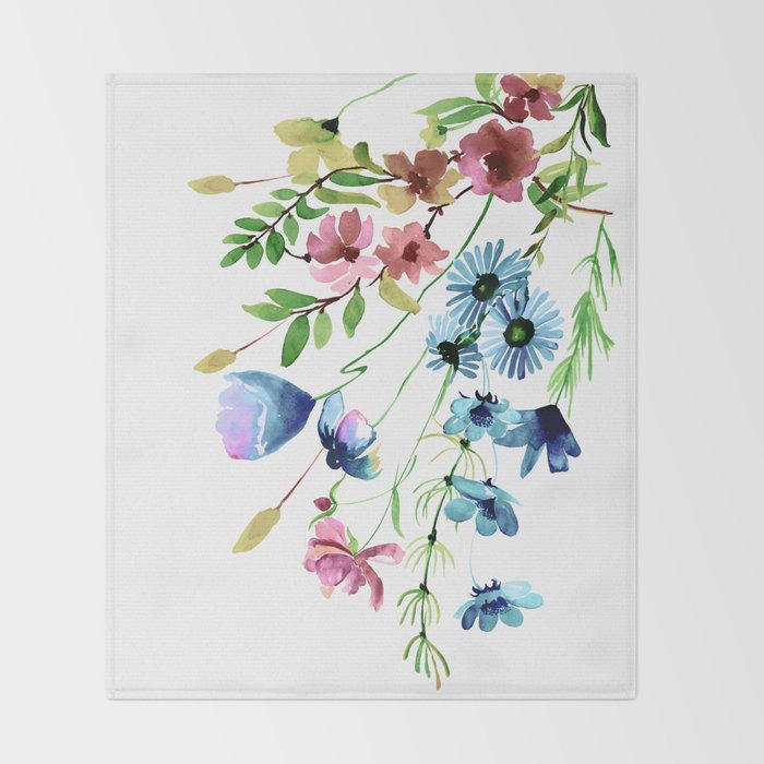 Springtime II Throw Blanket Gallery Image 2