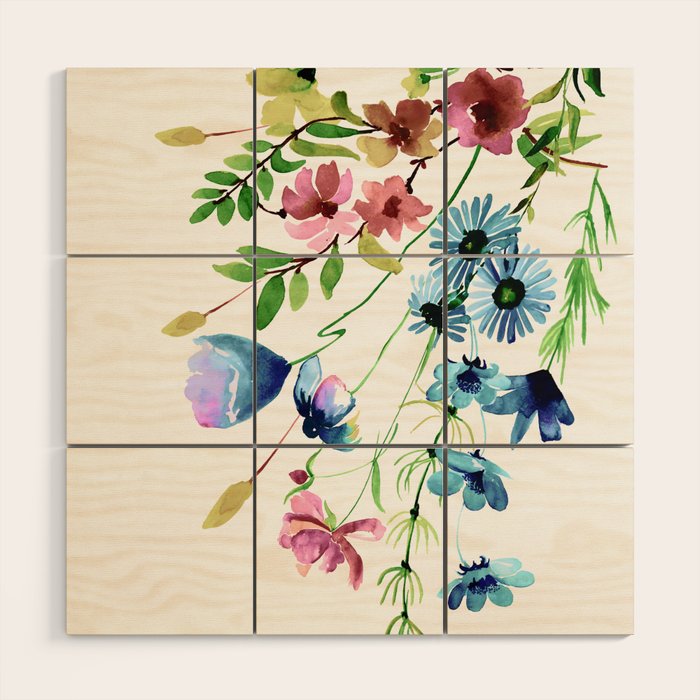 Springtime II Wood Wall Art Gallery Image 1