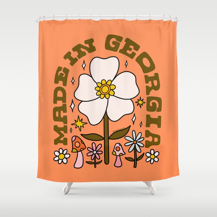 Made In Georgia Shower Curtain Gallery Image 1